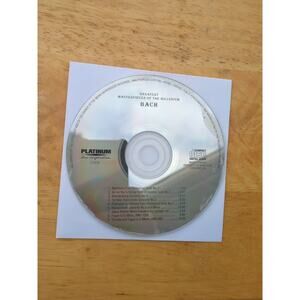 Greatest Masterpieces Of The Millennium Bach 1999 Disc Only